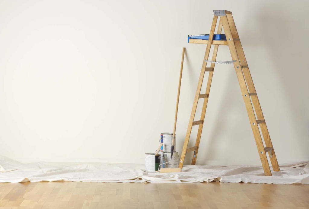 деревянная стремянка