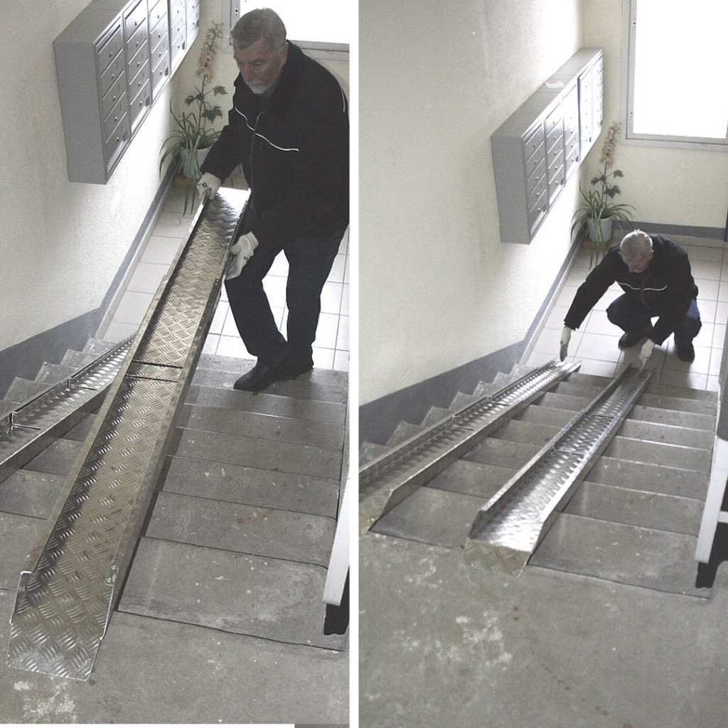 пандус телескопический