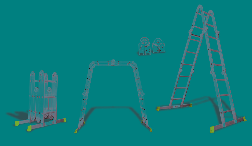 Универсальная модель профессиональная стремянка